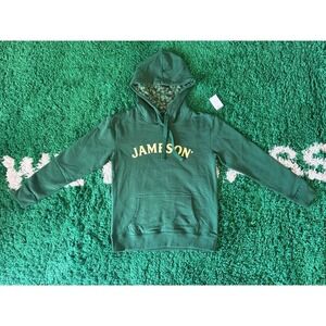 Jameson Green Hoodie Hooded Sweatshirt Size S